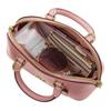 Coach Сумка-портфель Lara 22 с молнией по периметру Кожаная Сумка через плечо Маленькая Женская Сумка Розовый CEA01-IMP02