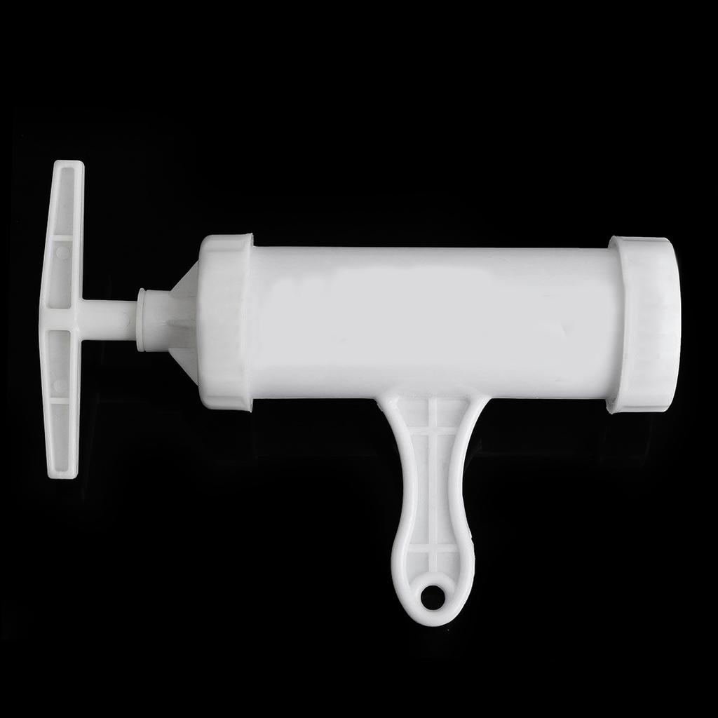 1 Set Manual Sausage Machine Filler Stuffer Sausage Salami Maker and Funnel Hand