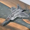 3D Бумажная модель истребителя F22 Набор для сборки DIY Papercraft для коллекционеров