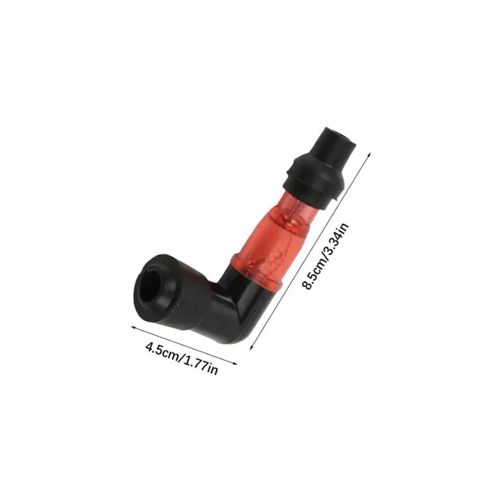 1 шт. Универсальные мотоциклетные аксессуары Колпачок свечи зажигания с искрой Мотоциклетный колпачок свечи зажигания 90 градусов Мигающий колпачок свечи зажигания