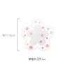Cherry Blossom Silicone Anti Scalding Mat Dining Table High Temperature Resistant Insulation Mat Anti Slip Cup Mat