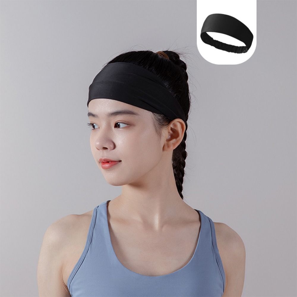 Solid Color Sports Headbands Yoga Headwear Elastic Gifts Yoga Hair Bands