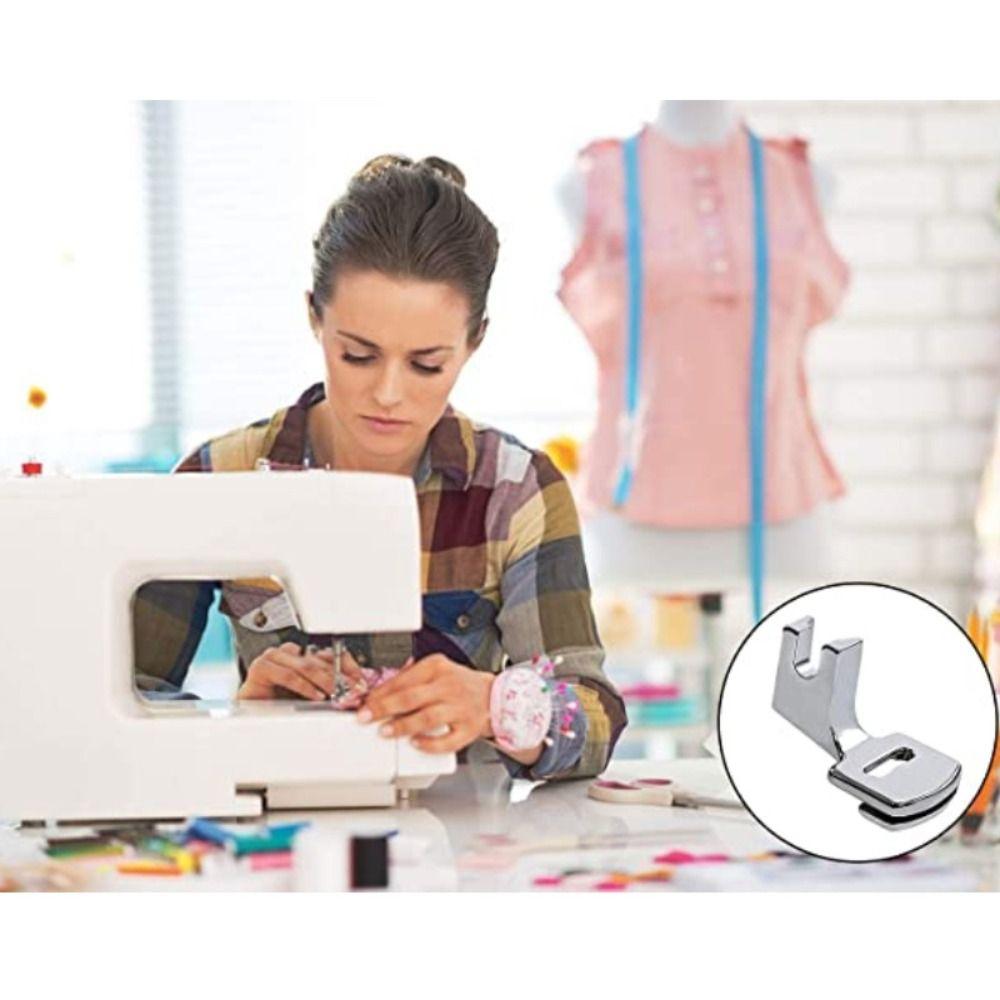 Аксессуары для швейных машин из нержавеющей стали, швейный инструмент, прижимная лапка, плиссирующая швейная машина