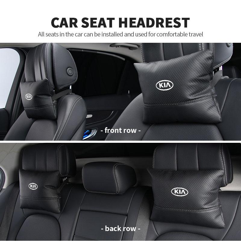 Universal Car Seat Headrest Protection Neck Breathable Cushion For KIA K5 K2 Rio Optima Sportage Venga Sorento Stonic Forte EF7