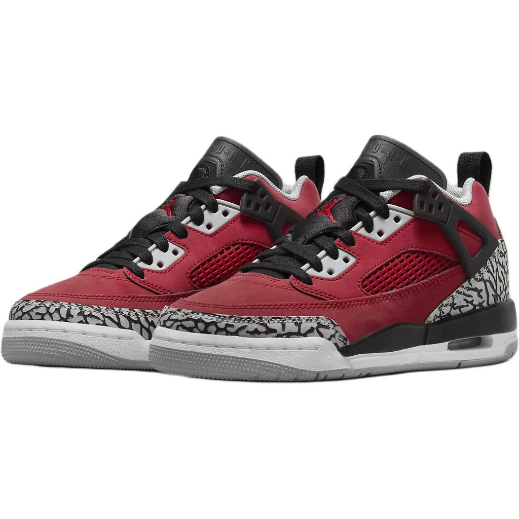 Кроссовки Air Jordan Spizike Low GS Toro для детей, красные/красный тренажерный зал/черные FQ3950-600
