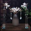 Hair Comb Women Hair Accessories Hairstyle Design Tool Chinese Hairpin Set Pearl Tassel Hair Stick