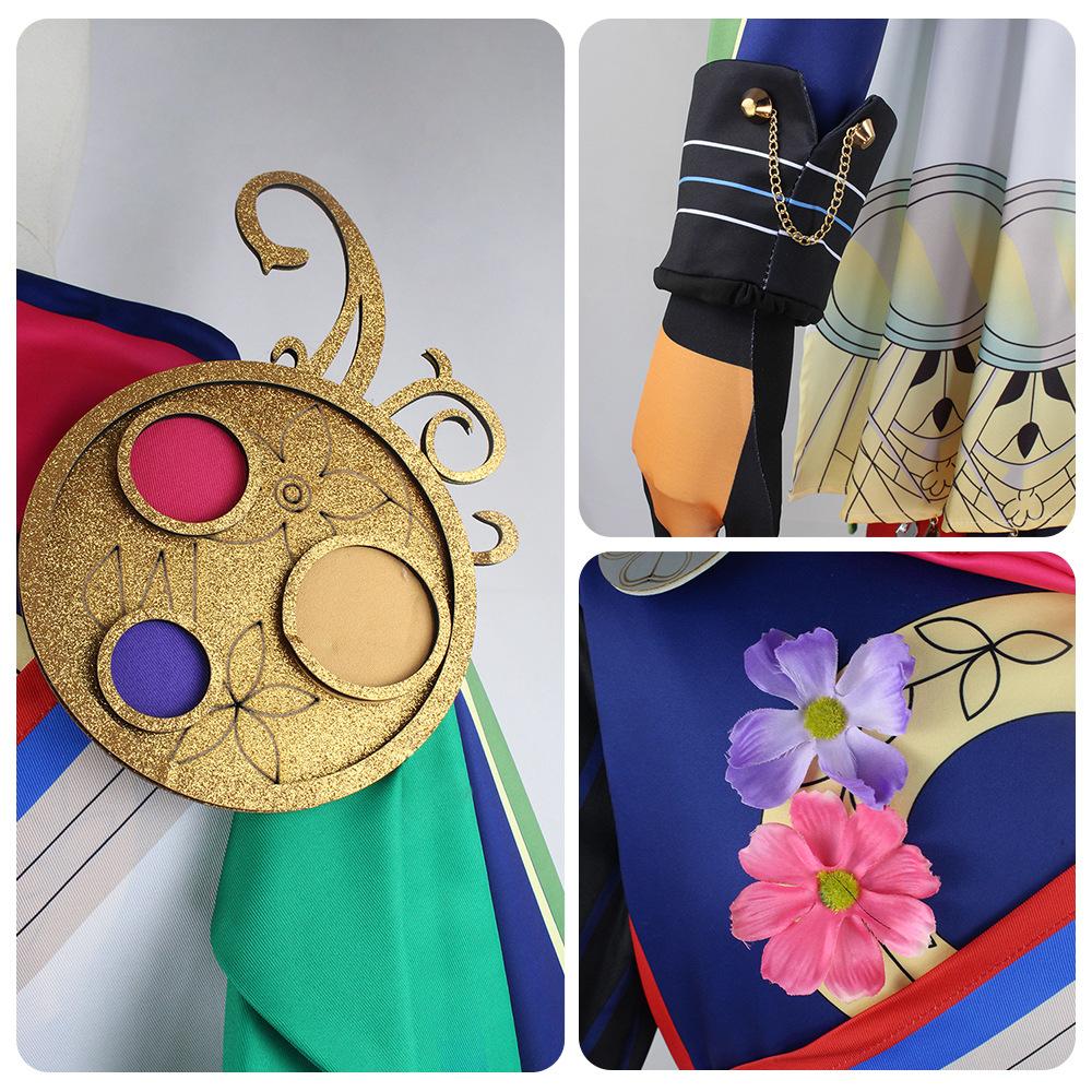 Genshin Impact Tignari Косплей Костюм Подкладка Толстовки Брюки Хвост Парик Униформа Для взрослых Унисекс Женщины Мужчины Хэллоуин Карнавал Одежда для вечеринок Аниме