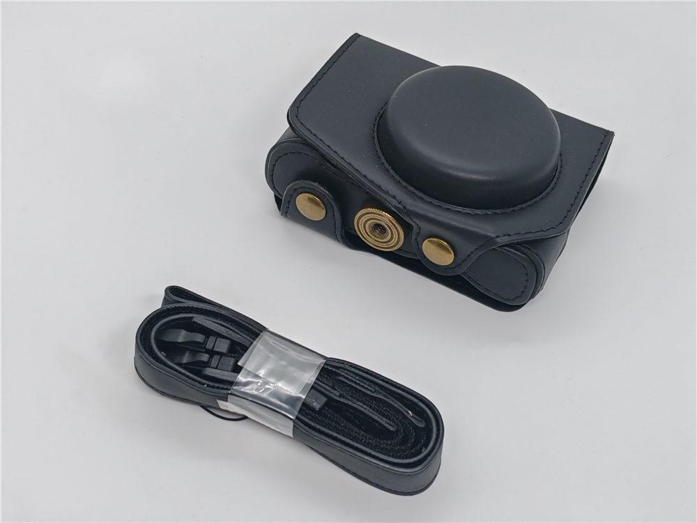 G7X II III PU Leather Camera Bag Case For Canon PowerShot G7X Mark II III G7XIII G7X3 G7XII G7X2 Full Body Cover With Strap