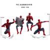 Spider-Man Daily Life Figurine Desktop Decor Computer Toy Cup Hanging Car Model Boxed Hero Collectible