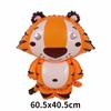 Cartoon Animal Foil Balloons Squirrel Ballon Fox Globos Air Balloon Birthday Party Decorations Kids Elephant Inflatable Toys