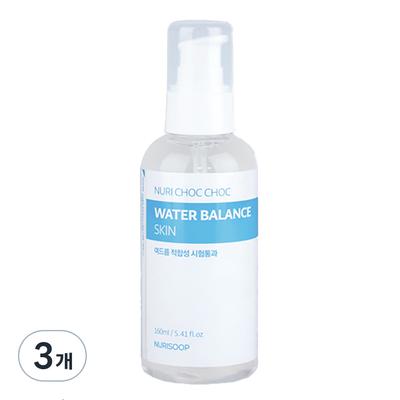 Nuri Moist Water Balance Skin, 160 мл, 3 шт.