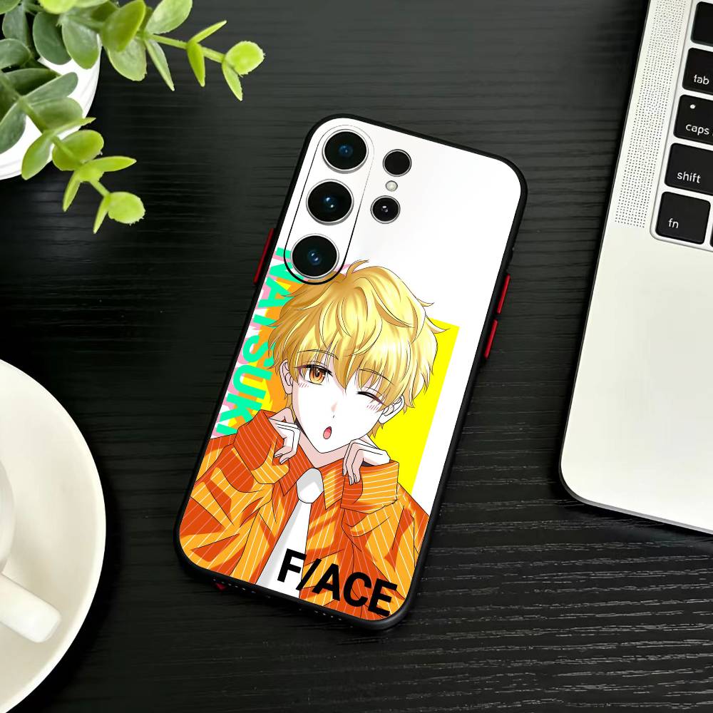 Чехол для телефона Natsuki ishibashi Для Samsung S26,S25,S24,S23,S22,S21,S20,Ultra,Plus,FE Черный Мягкий Чехол