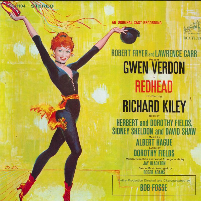 LP Record GWEN VERDON, RICHARD KILEY - Redhead LSO1104 RCA VICTOR 1965 US Soundtracks & Musicals Used