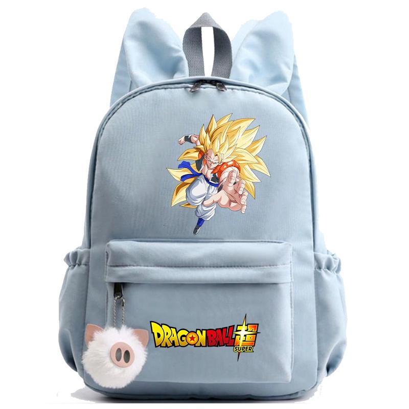 Аниме Dragon Ball Сумка Большая вместимость Подросток Девочки Мальчик Дышащий Рюкзак Назад В Школу Сумка Для Книг Мужчины Женщины Досуг Дорожная Сумка Повседневная Сумка День Рождения