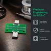 24 Pin Type-C Test Board 2.54mm Pitch USB 3.1 PCB Adapter Type-C Connector Socket  For Data Line