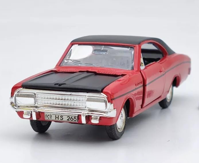DINKY TOYS 1/43 Опель Коммодор Купе Красный с надписью Commodore Coupe Переиздание Миниатюрный автомобиль