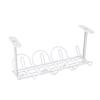 Under-table Storage Rack Table Bottom Power Socket Holder Hanging Rack Line Finishing Desk for Kitch