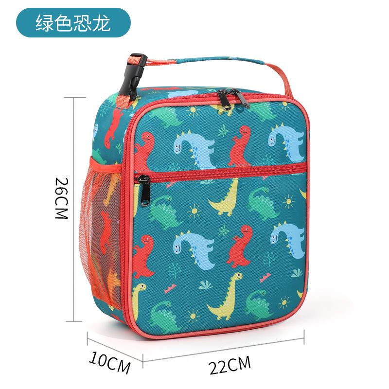 Children's best-selling lunch bag hand-held and crossbody large-capacity fresh-keeping ice bag outdoor lunch box insulated bag