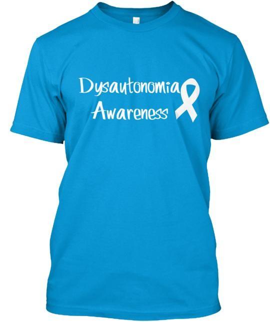 Dysautonomia Awareness T-Shirt Made in the USA Size S to 5XL Unisex T-Shirt