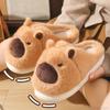 Fashion Fluffy Slippers Women Home Autumn Winter Casual Cartoon Design Shoes Girls Indoor Plush Slides Fashion Kawaii Flat Footwear