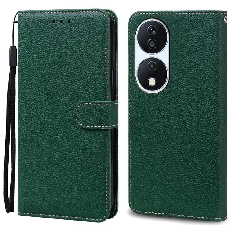 Чехол-кошелек для Honor 90 Smart Case, кожаный флип-чехол, чехол-книжка для Honor 90 Smart 5G, мягкий силиконовый чехол-книжка Fundas