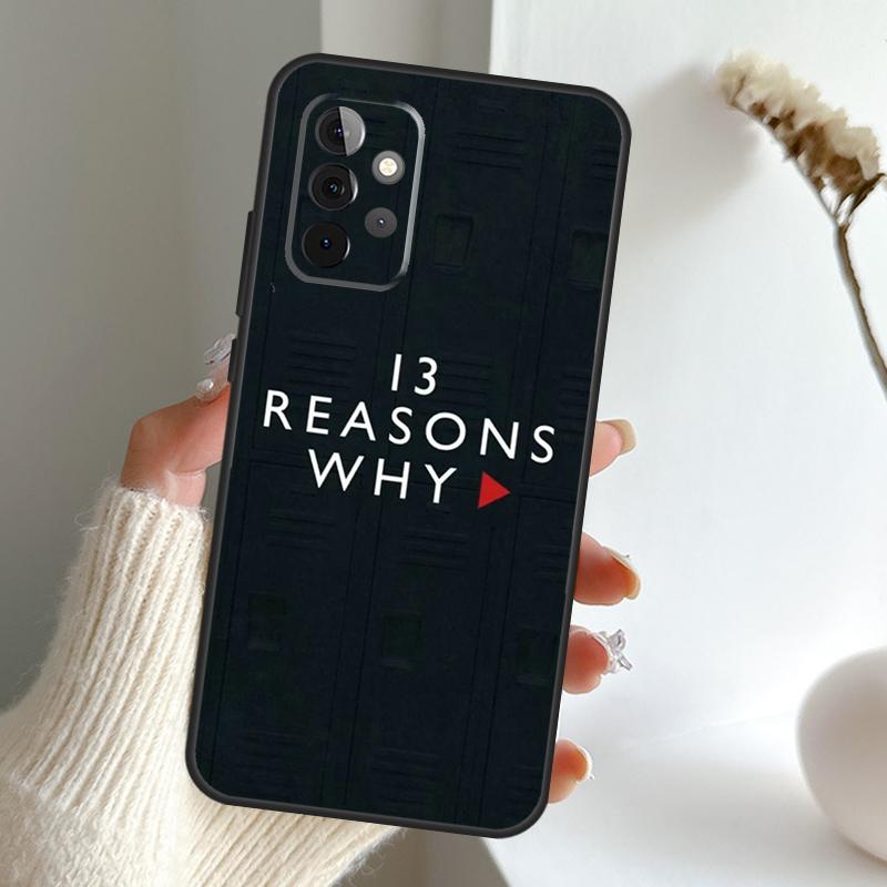 13 Тринадцать причин почему Чехол для Samsung Galaxy A34 A54 A14 A15 A35 A55 A16 A26 A36 A56 A52 A12 A32 A13 A33 A53 A17