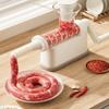 Manual Sausage Stuffer Machine Meat Grinder Filling Maker With Tubing Units For Homemade Production
