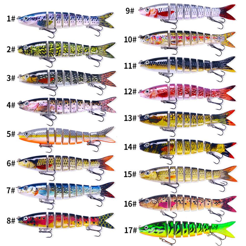 1шт Swimbait Pike Wobblers Crankbait рыболовная приманка Multi Bait приманка тонущий жесткий шарнирный Swimbait S7Z0