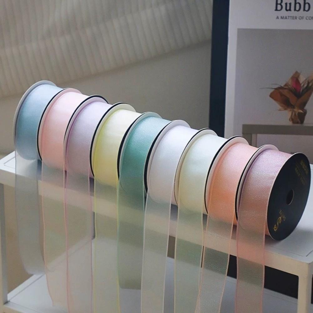 10 Yards Fishtail Yarn Ribbon 2.5CM Gifts Packaging Material Creative DIY Decor