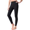 Леггинсы для йоги серии Li Ning Fitness, однотонные, женские, черные AULS056-4