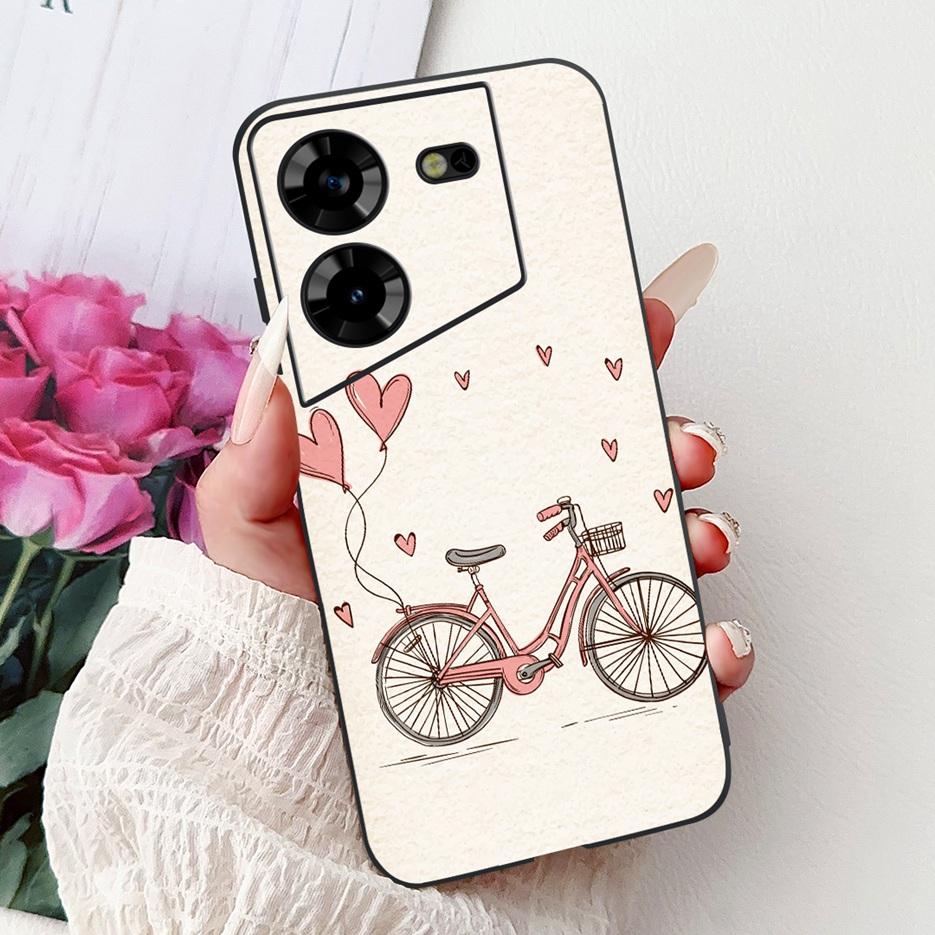 For Tecno Pova 5 Case LH7n Cute Fashion Pattern Cover Soft TPU Phone Cases For Tecno Pova 5 Pro LH8n Pova5 Pro Back Cover Bumper