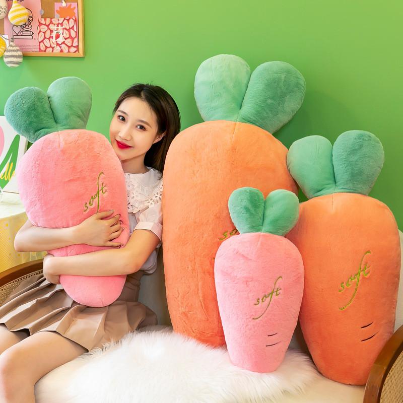 Plush Toys Carrot Cartoon Food Fill Doll Christmas Gifts Pillow Garnish Cushion