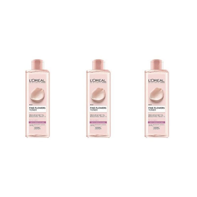 L'Oreal Fantaine Очищающий тоник 400 мл, 3 шт.
