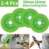 1-4 шт. 20 мм 22 мм Диск для резки стекла 100 мм Алмазный пильный диск по мрамору Инструмент для шлифовки и резки стекла, мрамора, нефрита, хрусталя, винных бутылок