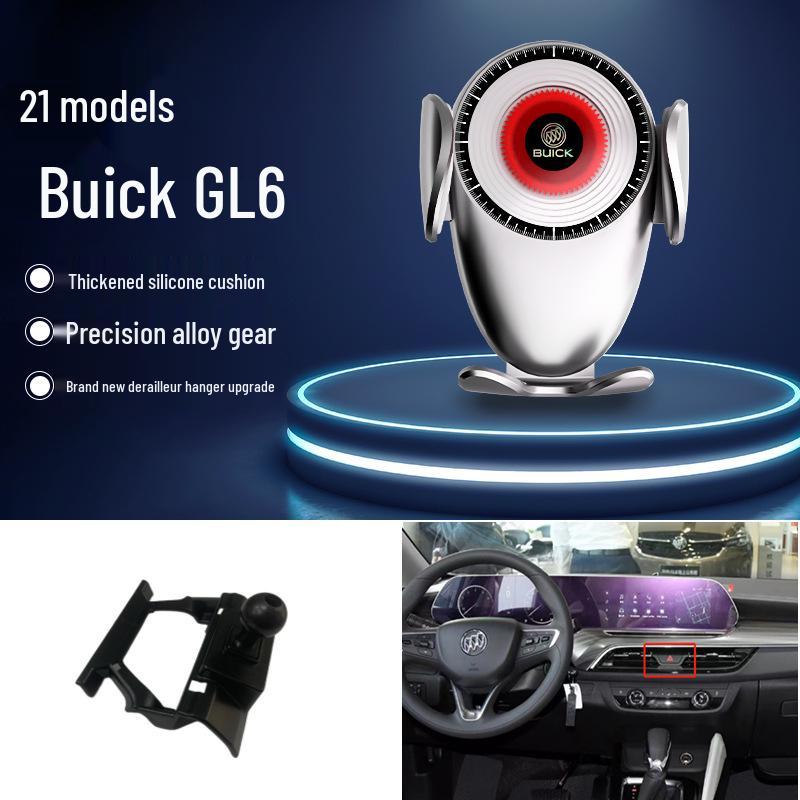 Buick Excelle Regal Verano GL8 Envision Car Phone Holder: New Navigation Gravity Mount