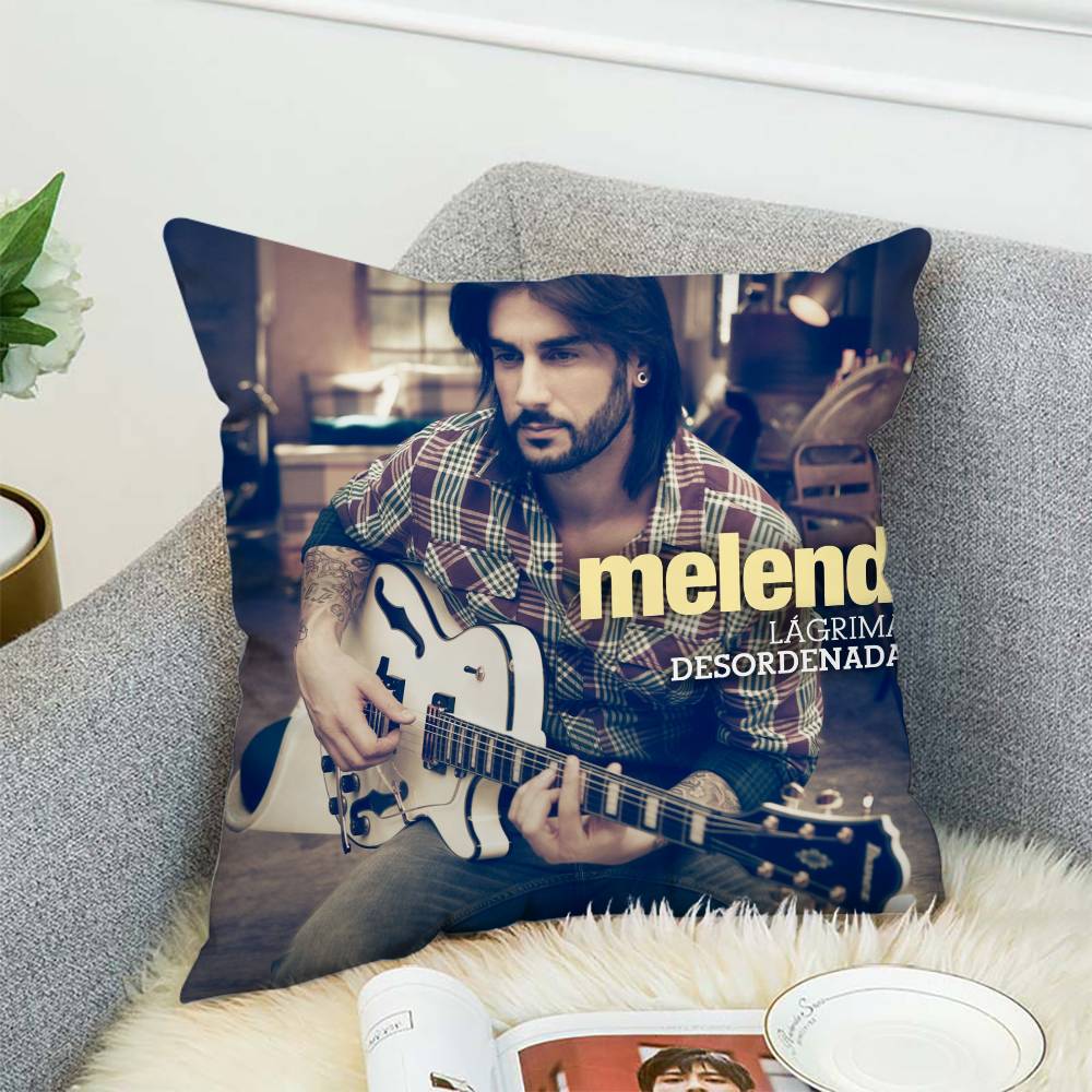 M-Melendi Pillow Case Album Case Sofa Decorative Home Double-sided Printing Short Plush Cute Cushion Cover