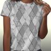 Women's casual T-shirts - trendy prints, comfortable crew neck tops