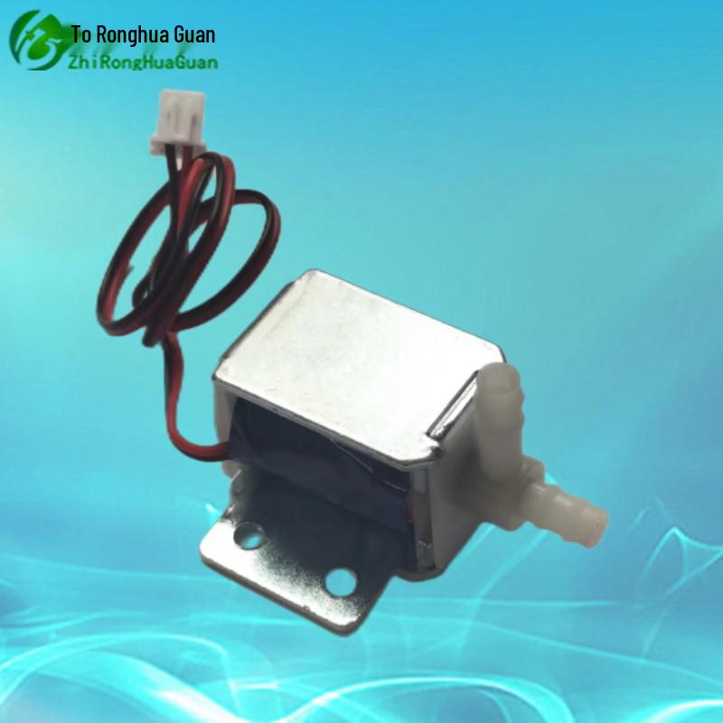 Miniature Solenoid Valve, Normally Closed, 6V/12V/24V DC for Air Systems