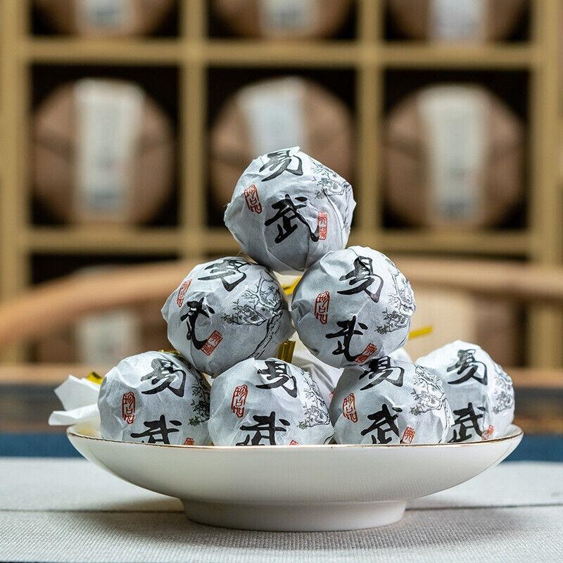 500г 8г чакунь Иу Жемчуг Дракона Пуэр Сырой чай Жемчуг Дракона ручной работы Туоча