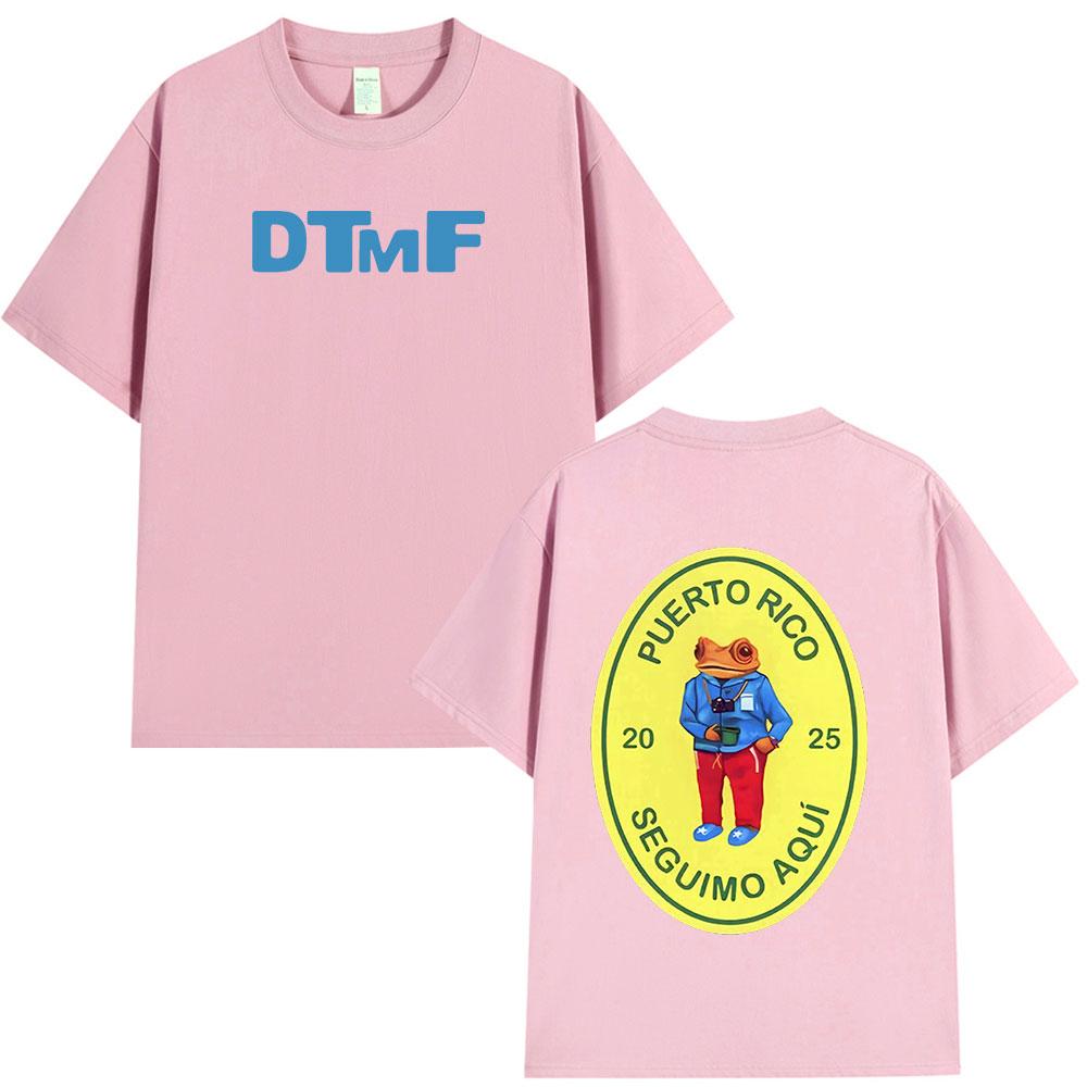 Bad Bunny DTMF Debi Tirar Mas Fotos 2025 Новая Альбомная Футболка Мужская Женская Одежда Хлопковые Оверсайз Футболки Хип-Хоп Модная Футболка