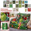 Christmas Blanket Cover Soft And Comfortable Plush Wool Flannel Blanket