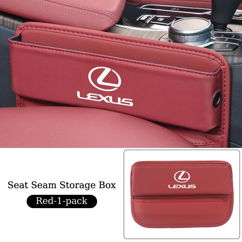 THQP1 Car Seat Gap Storage Box Tools Organiser Seam Filler Case Accessories For Lexus CT ES GS NX IS250 CT200h IS300h ES300h RX400h