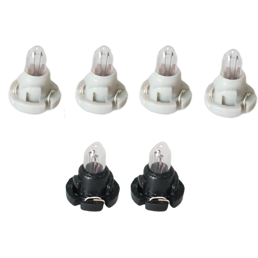 Heater A/C Control Panel Dash Light Bulb(Set of 6pcs) Fit for Honda Odyssey(EX, EX-L, Touring) 2005-2010 Replace#79607-SHJ-S01 90010-09017