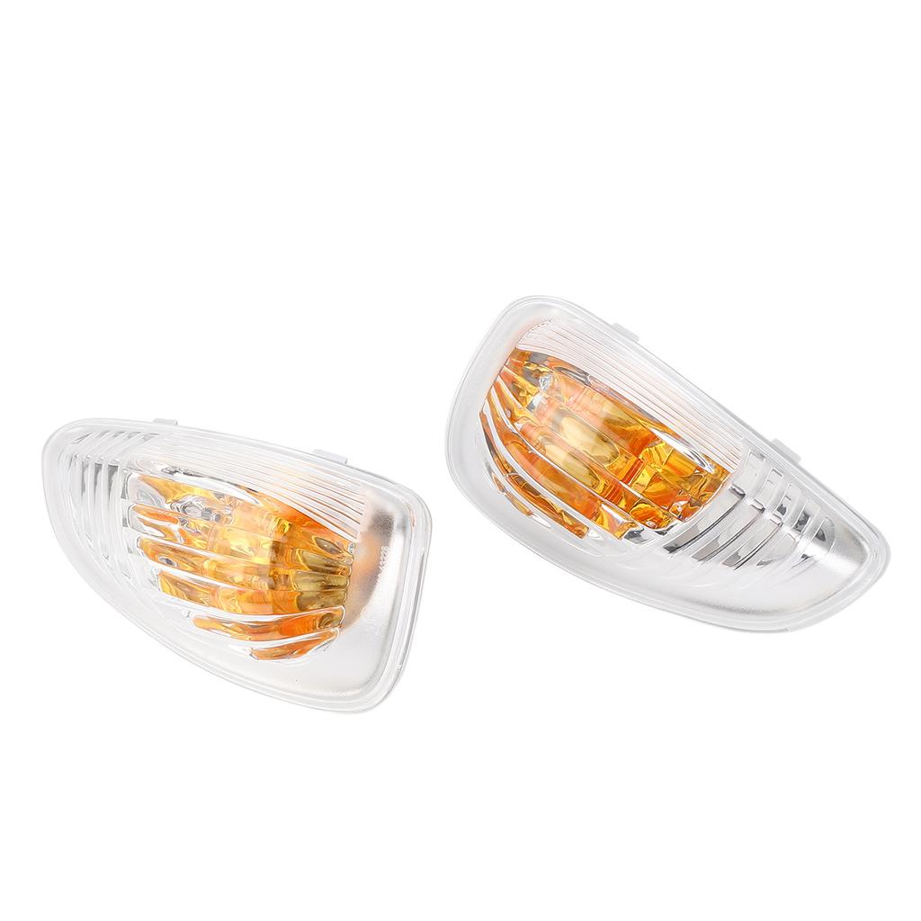 1 пара боковых зеркальных индикаторных ламп 261652475R Отличная герметизация дверных боковых зеркальных индикаторных линз