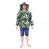 Professional Beekeeper Jacket Suit Beekeeping Protective Equipment with Hooded Veil