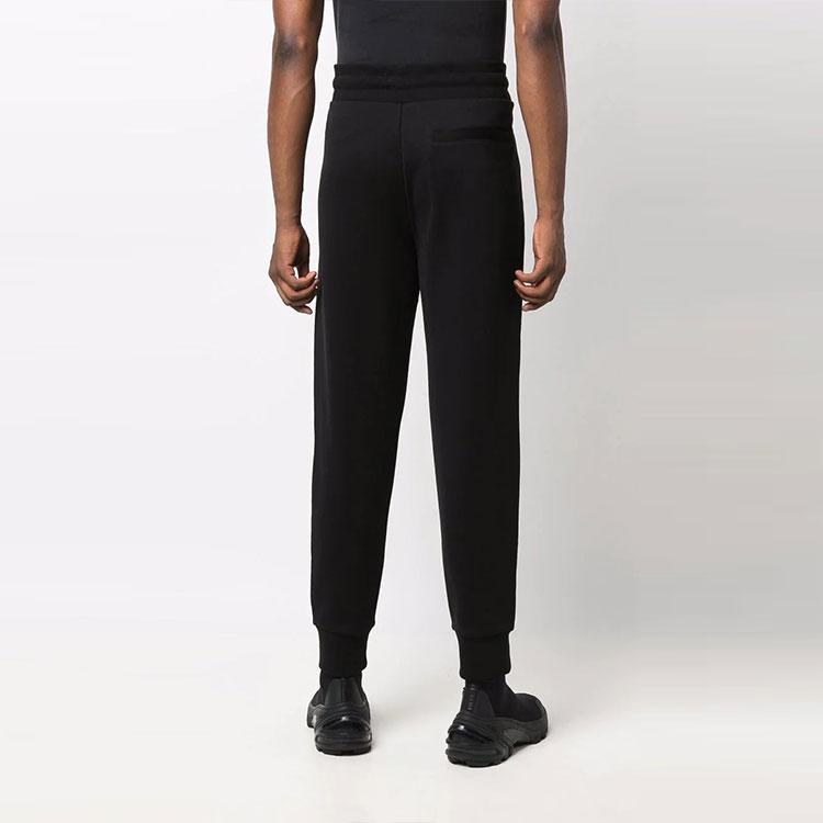 Moncler Pattern Printed Solid Color Tapered Knit Sweatpants Men bottoms G20918H00002809KR