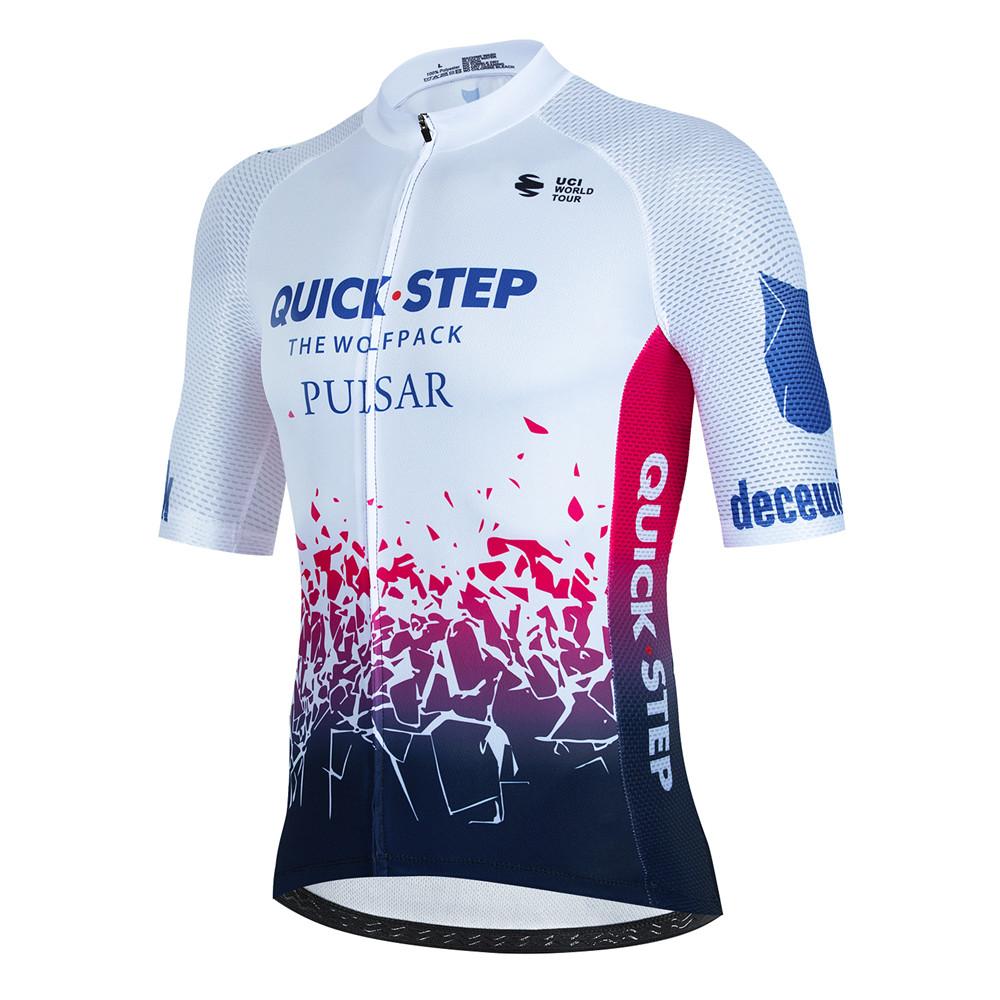 2026 Велосипедные комплекты формы команды Soudal Quick Step Летняя дышащая одежда для МТБ велосипеда Мужская Велосипедная форма