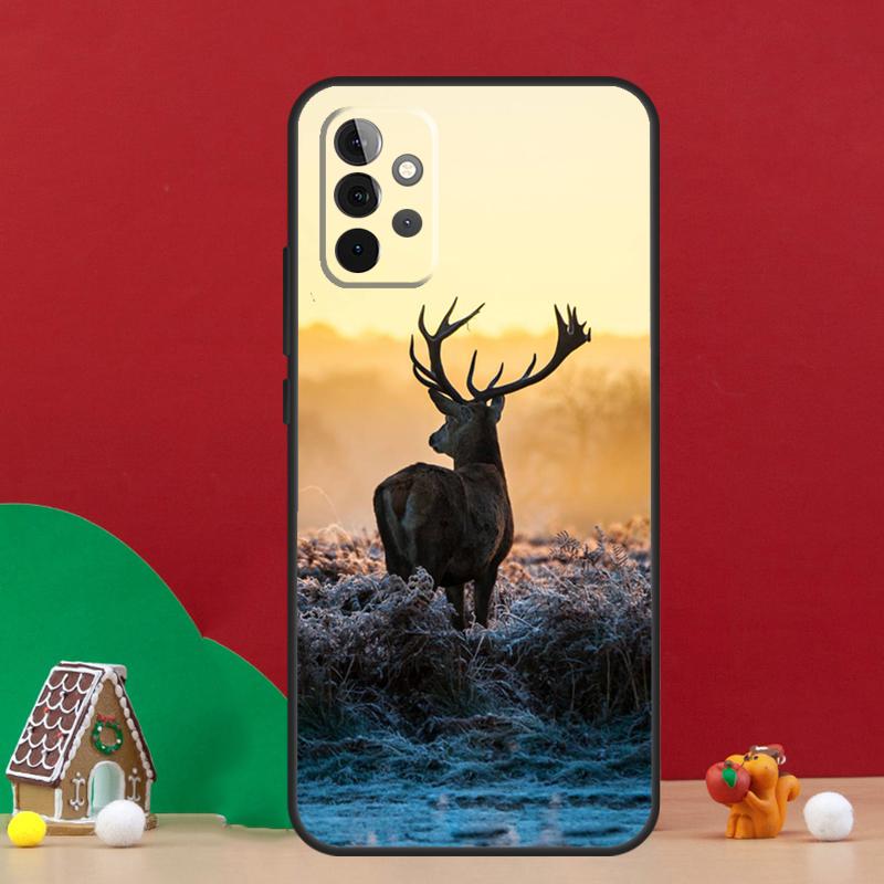 Чехол Животное Олень Северный олень Для Samsung Galaxy A17 A06 A16 A56 A36 A54 A34 A14 A52 A32 A13 A23 A33 A53 A15 A35 A55