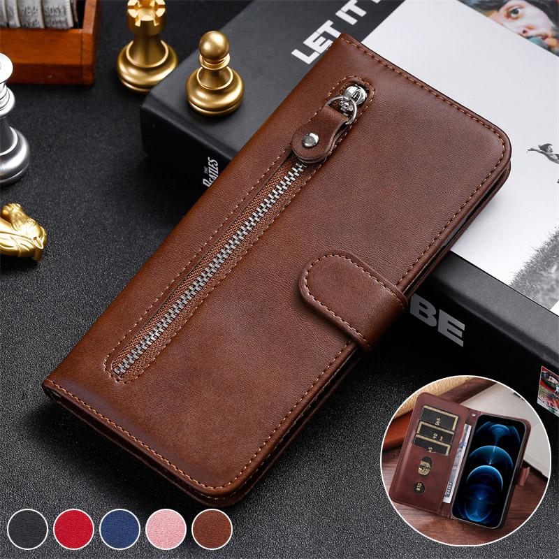 Чехол Xiami 15 Pro для Xiaomi 15 Pro Защитный чехол Coque для Xiaomi Mi 15 Pro Роскошные чехлы на молнии Кожаный кошелек для телефона Флип Funda