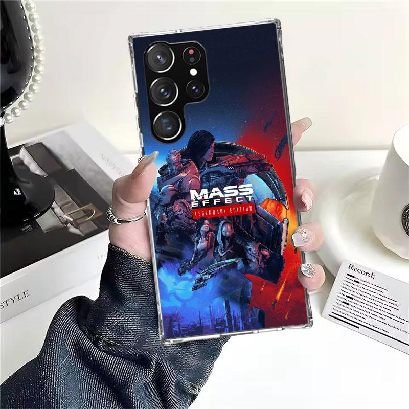 Мягкий чехол для телефона N7 Mass Effect для Samsung Galaxy S22 S23 S24 S25 Edge S26 Ultra S20 FE S21 Plus + Fundas Coque Galaxy S20 S21 S